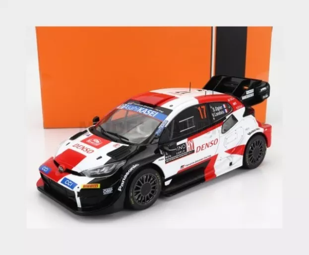 IXO Models Toyota Yaris Gr Hybrid Rally1 Team Toyota Gazoo Racing Wrt N 17 Winner Rally Montecarlo 2023 Sebastian Ogier Vincent Landais 1:18 18RMC152A.22