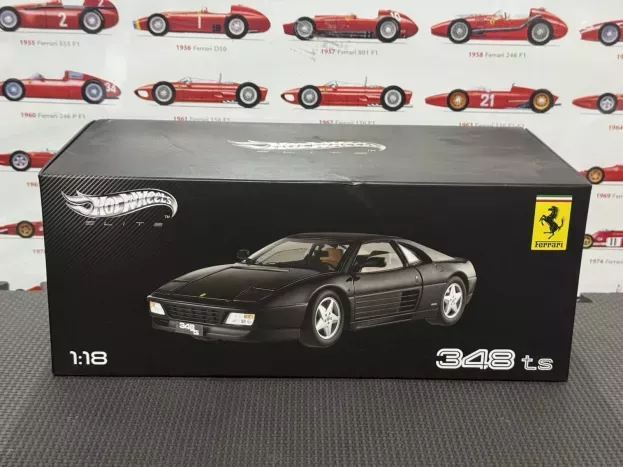 Hot Wheels Ferrari 348ts Spider 1989 1:18 X5481
