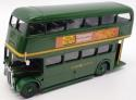Solido 1/50 Scale Diecast 4404 - AEC D/Deck London Bus - Green