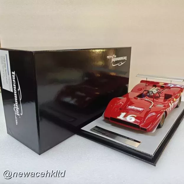 Tecnomodel Ferrari 612 Can-am N 16 River Side 1969 Chris Amon 1:18 TM18-256D