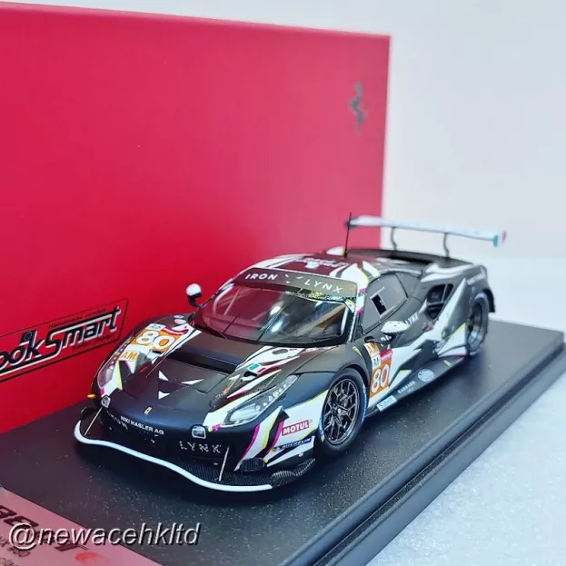 Looksmart Ferrari 488 Gte Iron Lynx Team N 80 3rd Gte-am Class 24h Le Mans 2021 Matteo Cressoni Callum Ilott Rino Mastronardi 1:43 LSLM130
