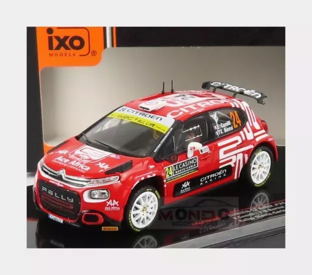 IXO Models Citroen C3 Rally2 N 24 Rally Montecarlo 2021 E.camilli F.x.buresi 1:43 RAM791LQ