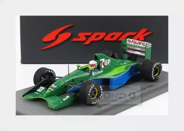 Spark Jordan F1 191 N 33 Canadian Gp 1991 A.de Cesaris 1:43 S8078