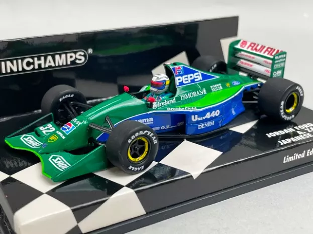 Minichamps Jordan F1 191 Ford N 32 Japanese Gp 1991 A.zanardi 1:43 410910332