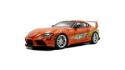 1/18 SOLID TOYOTA GR SUPRA TRIBUTE ORANGE 2024 - S1809006
