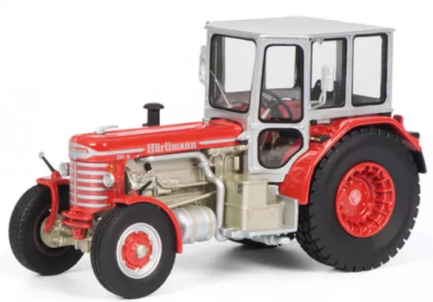 Schuco Hurlimann Dh6 Tractor Closed 1954 1:43 9027