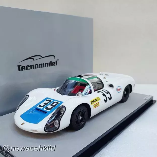 Tecnomodel Porsche 910 1991cc F6 Team Poirot N 39 24h Le Mans 1969 P.maublanc C.poirot 1:18 TM18-158B