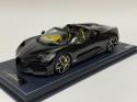 1/18 MR Collection Bugatti W16 Mistral in Black on  leather base BUG015A