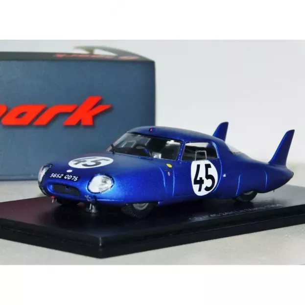 Spark Panhard Cd 848cc Team Automobiles Charles Deutsch N 45 24h Le Mans 1964 P.lelong G.verrier 1:43 S5072
