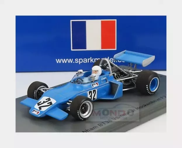 Spark Brabham F2 Bt38 N 32 Winner Hockenheim Gp 1972 J.p.jaussaud 1:43 SF241