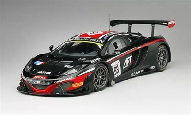 Truescale Mclaren Mp4-12c Team Art Grand Prix N 98 24h Spa 2014 G.demoustier N.lapierre A.parente 1:18 TSM151813R