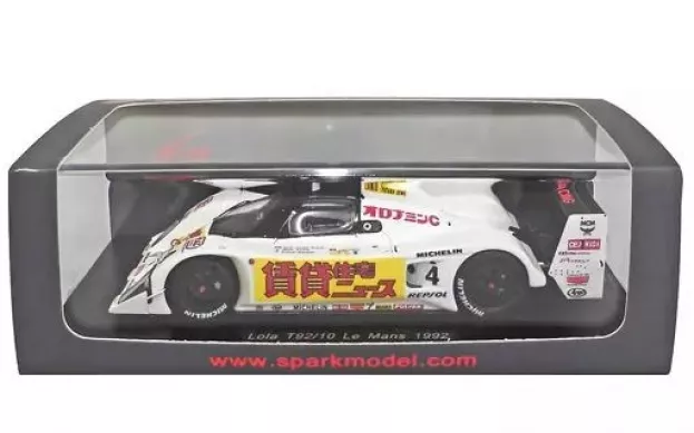Spark Lola T92 10 N 4 24h Le Mans 1992 H.h.frentzen S.kasuya C.zwolsman H.matsuda 1:43 S4725