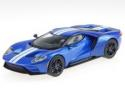 Ford GT 2017 blue diecast model car MOC205 IXO 1:43