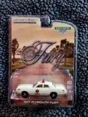 Greenlight 1:64 1977 Plymouth Fury Hazzard County Sheriff Diecast Car - 30110