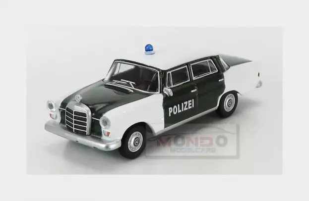 Schuco Mercedes 200d w110 Polizei 1959 1:64 452027800