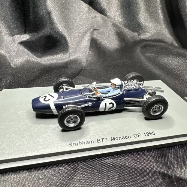 Spark Brabham F1 Bt7 N 12 Monaco Gp 1965 J.bonnier 1:43 S5263