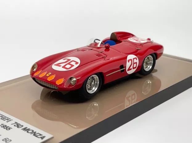 BBR Ferrari 750 Monza Spider N 26 Sebring 1955 A.de Portago 1:43 BC16
