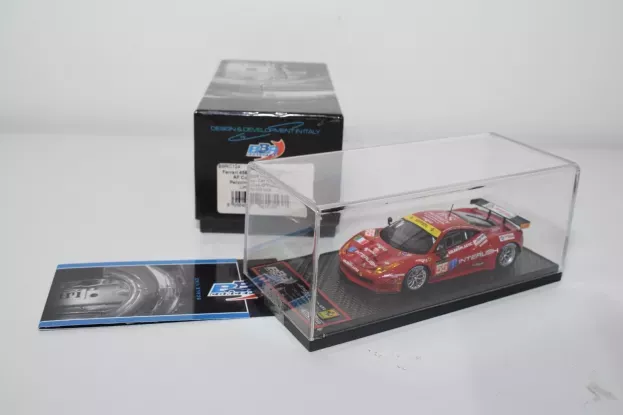 BBR Ferrari 458 Italia Gt2 Gte Am Team Af Corse N 55 26th 24h Le Mans 2013 P.perazzini L.case' D.o'young 1:43 BBRC124
