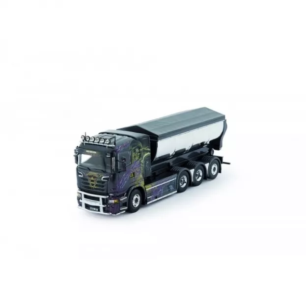 Tekno Scania Gahne Akeri Scania R-serie Rigid Truck Hookarm Container 1:50 75065