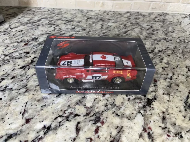Spark Chevrolet Camaro N 87 Test Version 24h Le Mans 1980 M.carter M.edwards R.valentine 1:43 S2604