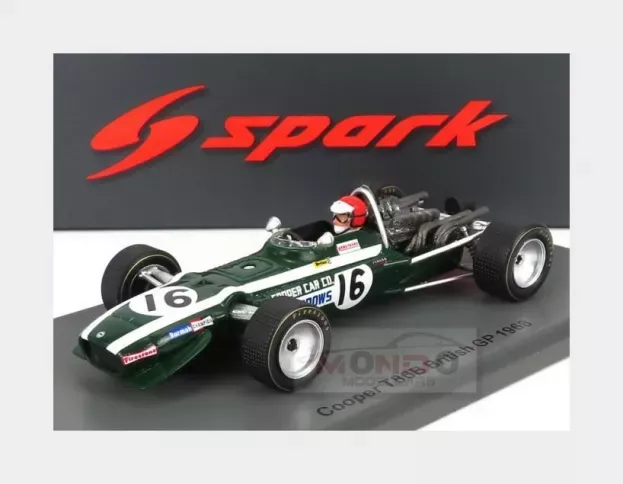Spark Cooper F1 T86b N 16 English Gp 1968 R.widdows 1:43 S6987