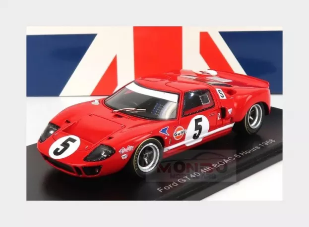 Spark Ford Gt40 N 5 6h Boac 1968 P.hawkinns D.hobbs 1:43 UK009