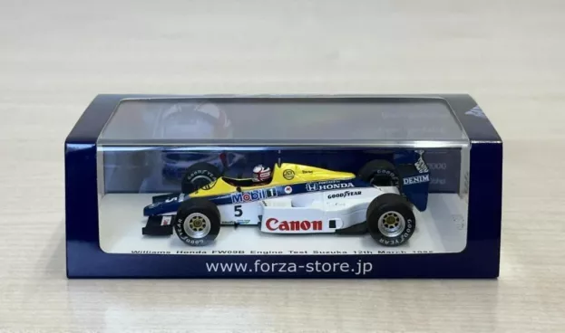 Spark Williams F1 Fw09b Honda N 5 Engine Test Suzuka 1985 Nigel Mansell 1:43 TR002