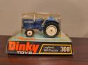 Dinky Toys #308 Leyland 384 Tractor - Blue