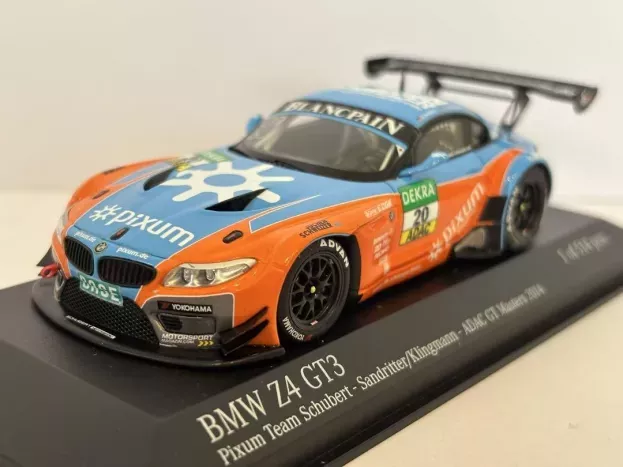 Minichamps Bmw Z4 Coupe Gt3 Pixum Team Sandritter N 20 Adac Gt Master 2014 S.muller 1:43 437142020
