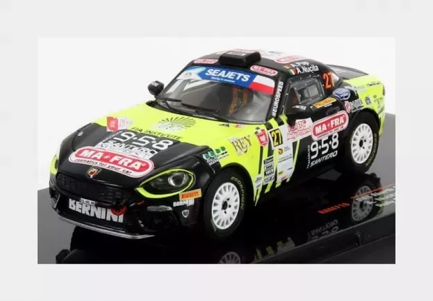 IXO Models Fiat 124 Abarth Rgt Team Ma-fra N 27 Rally Polen 2019 A.nucita A.pop 1:43 RAM718