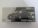 POP RACE 1/64 MITSUBISHI LANCER EVOLUTION IV PYRENEES BLACK PEARL PR640227