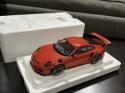 1/18 AutoArt Porsche 911 GT3 RS 991 Lava Orange 78168 2015 NIB