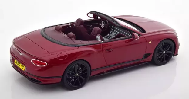 Truescale Bentley Continental Gt Cabriolet Mulliner Number 1 Edition 2019 1:18 TS0362