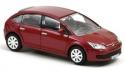 Citroen C4 Sedan 2004 Red 1:87 Model 155496 NOREV