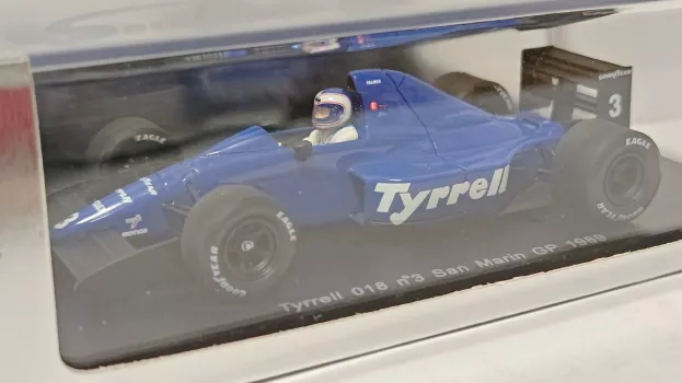 Spark Tyrrell F1 018 N 3 An Marino Gp 1989 Jonathan Palmer 1:43 S1642