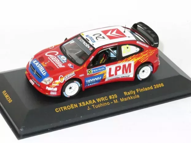 IXO Models Citroen Xsara N 20 Finland Rally 2006 J.tuohino M.markkula 1:43 RAM250