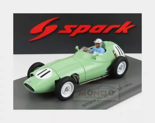 Spark Brm F1 P25 N 11 German Gp 1959 H.herrmann 1:43 S5726