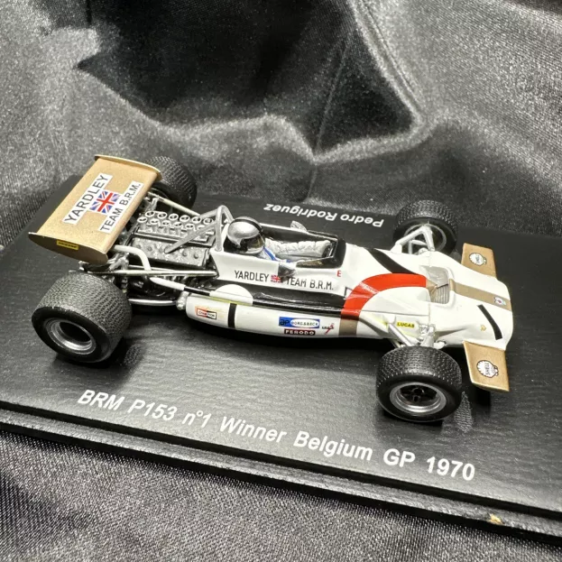 Spark Brm F1 P153 N 1 Winner Belgium Gp 1970 Pedro Rodriguez 1:43 S1739