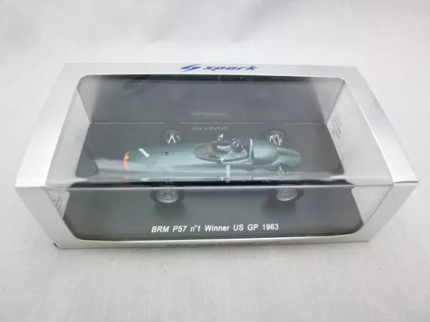 Spark Brm F1 P57 N 1 Winner Usa Gp 1963 Graham Hill 1:43 S1152
