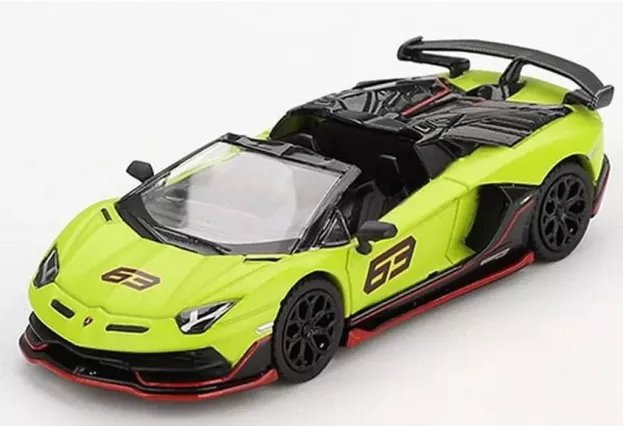 Mini GT Lamborghini Aventador Svj N 63 Roadster 2022 1:64 MGT00887-L