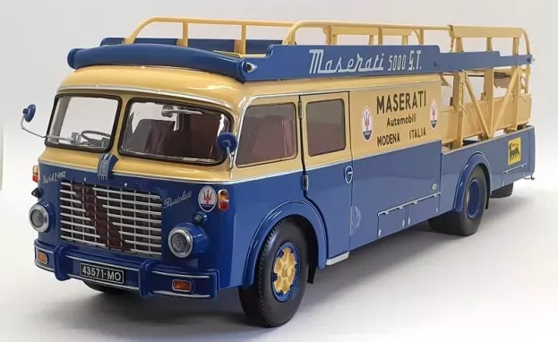CMR Fiat 642rn2 Truck Bartoletti Maserati Car Transporter 1957 1:18 CMR141