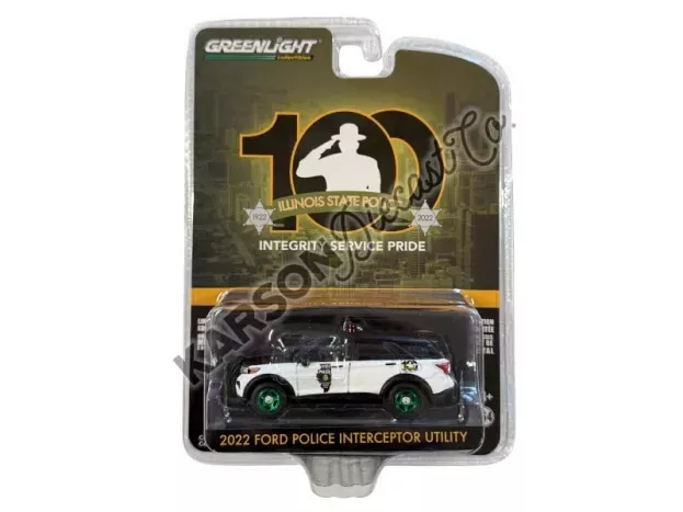 Greenlight Ford Utility Police Interceptor 2022 1:64 28100F