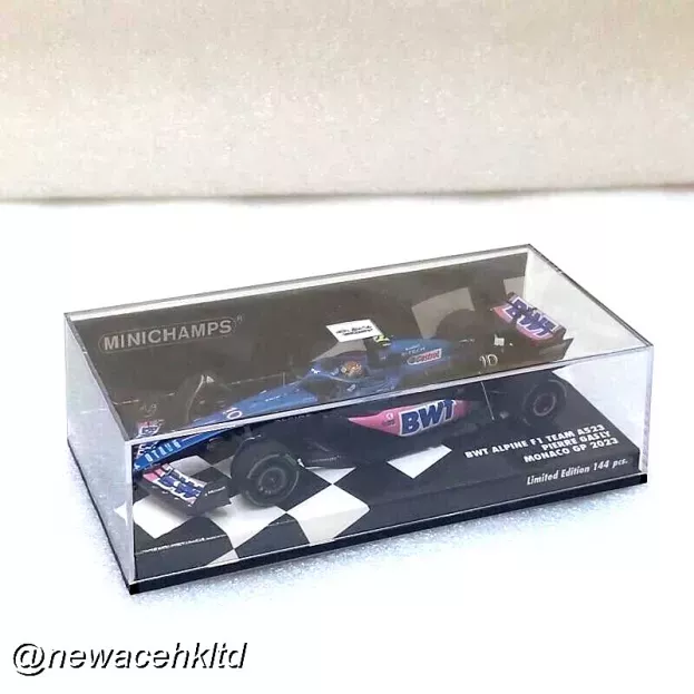 Minichamps Alpine F1 A523 Team Bwt Alpine N 10 Monaco Gp 2023 Pierre Gasly 1:43 417230710