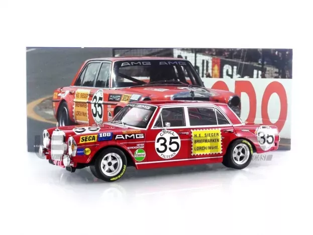 Werk83 Mercedes 300 Sel 6.8 Team Mercedes Amg N 35 2nd 24h Spa Francorchamps 1971 Hans Heyer Clemens Schickentanz 1:18 W18030001