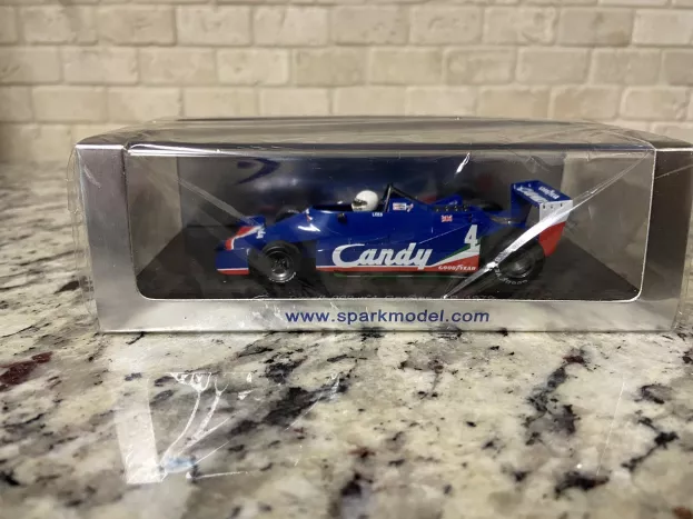 Spark Tyrrell F1 009 N 4 German Gp 1979 Geoff Lees 1:43 S1736