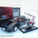 Honda Civic Type R EK9-120 Later version & engine Black MOTORHELIX 1/18 #M85003