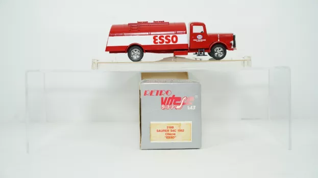 Vitesse Saurer S4c Tanker Truck Citerne Esso 1952 1:43 218B