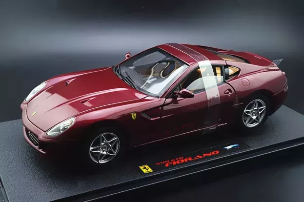 Hot Wheels Ferrari 599 Gtb Fiorano 2007 1:18 M1200