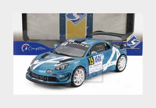 Solido Renault Alpiune A110 Rgt N 15 Rally Mont Blanc 2024 Raphael Astier Denis Giraudet 1:18 1801631