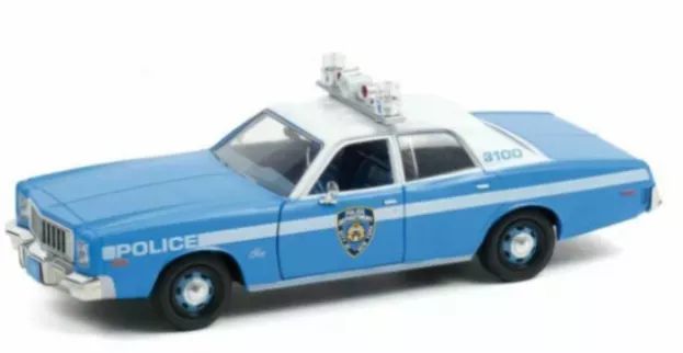 Greenlight Plymouth Fury New York City Police Department 1975 1:24 85542